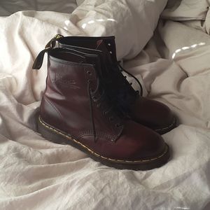 Oxblood Dr. Martens 1460 Boot
